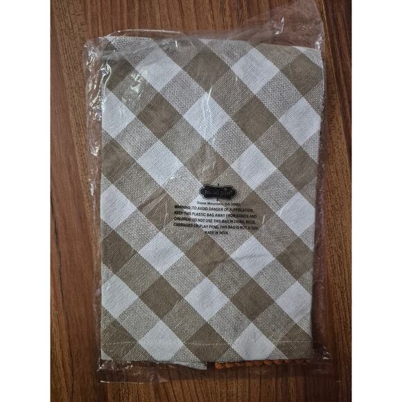 Amazon Mud Pie Thanksgiving Crochet Towel, Autumn, 21" x 14" Brown Cute S6 - Picture 5 of 5